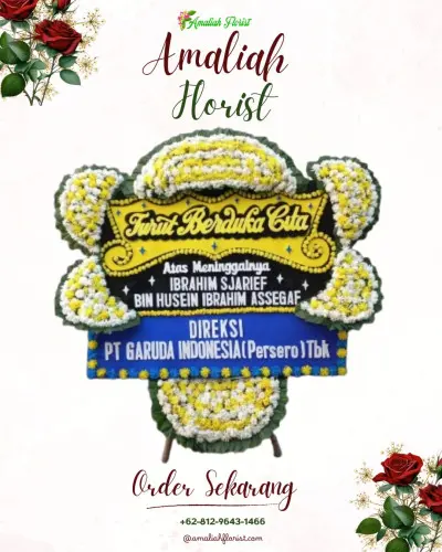 Papan Bunga Duka di Wainitu