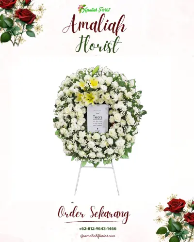 Krans Bunga Duka Cita di Wainitu